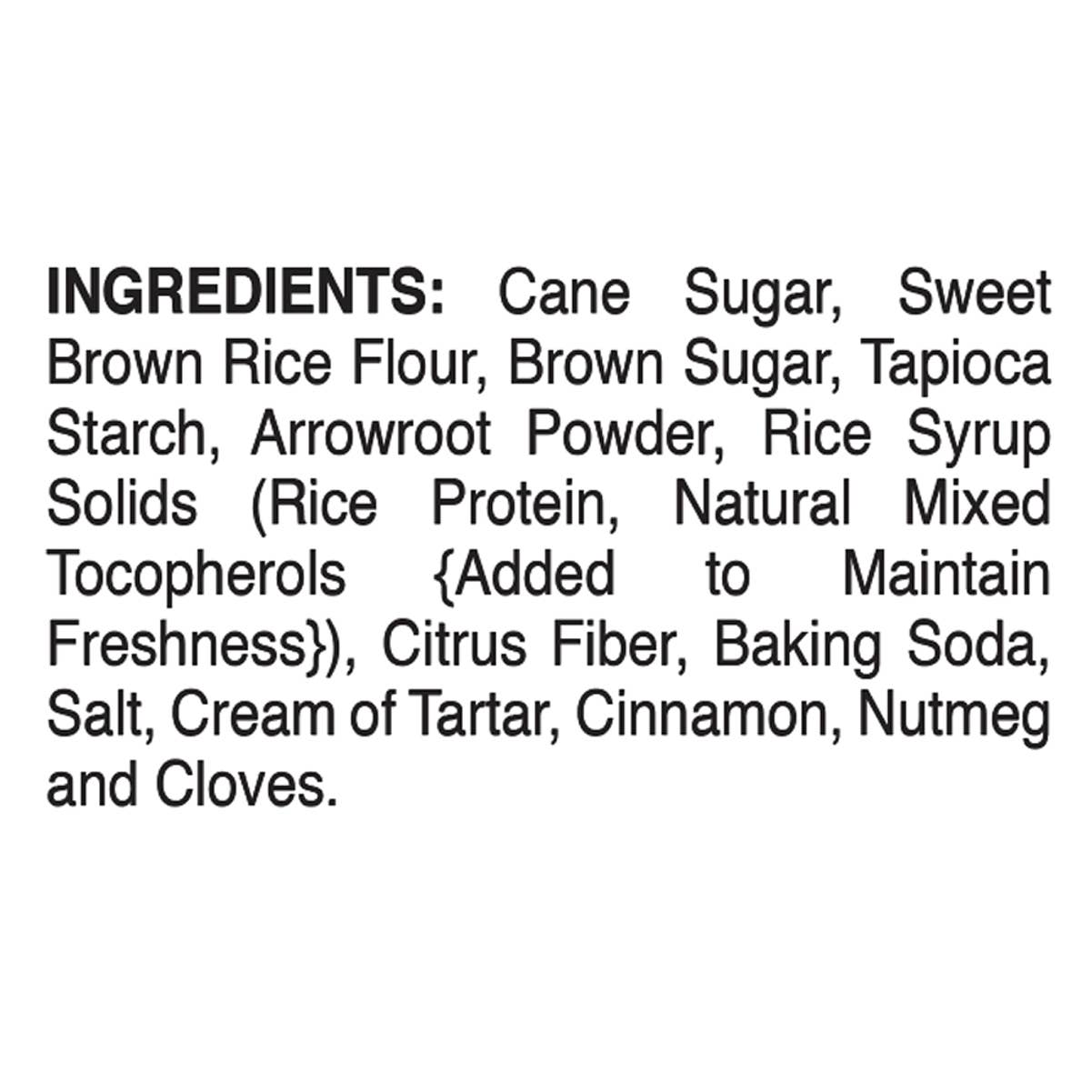 Gluten Free Spice Cake Mix