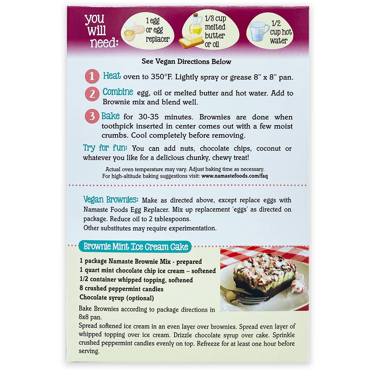 Gluten Free Brownie Mix, 15oz