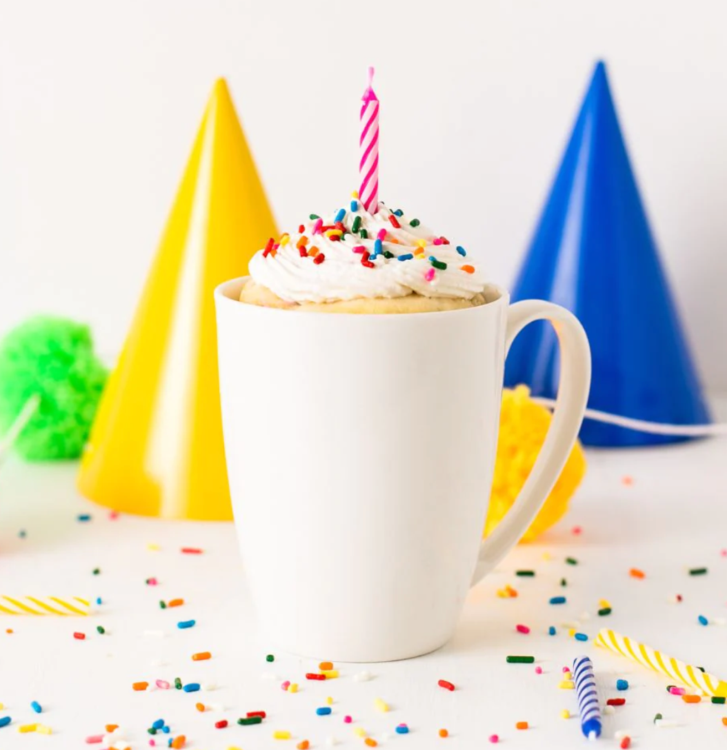 Celebration Cake Microwave Single
