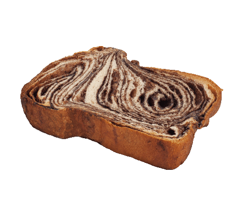 Chocolate babka slice
