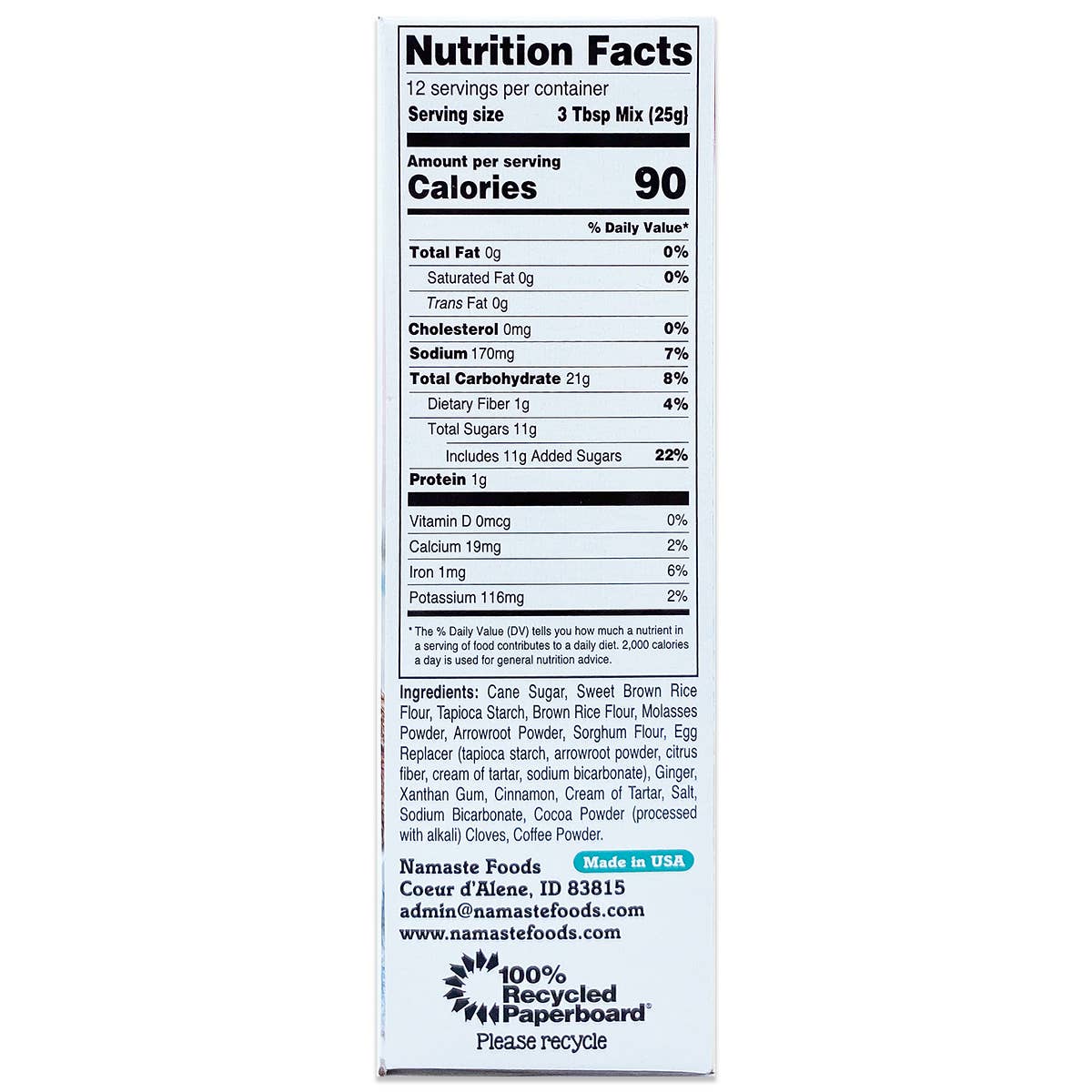 Ginger Molasses Cookie Mix