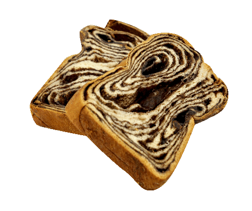 Chocolate babka slice