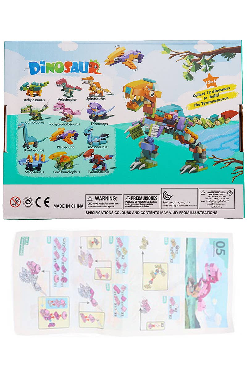Dinosaur DIY Building Block Surprise Mystery Egg