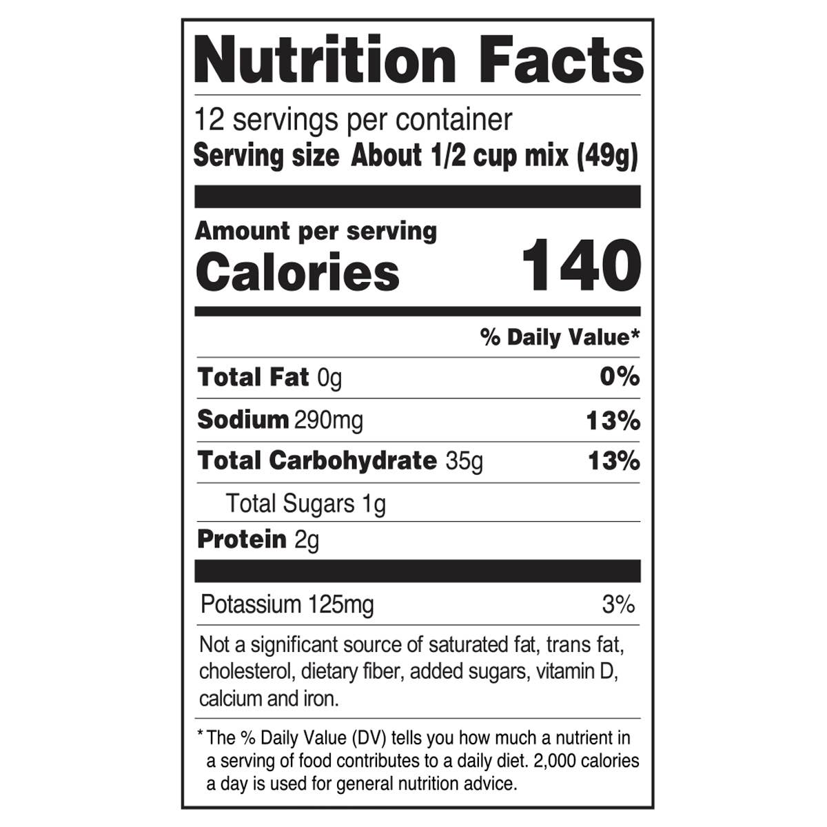 Gluten Free Waffle & Pancake Mix
