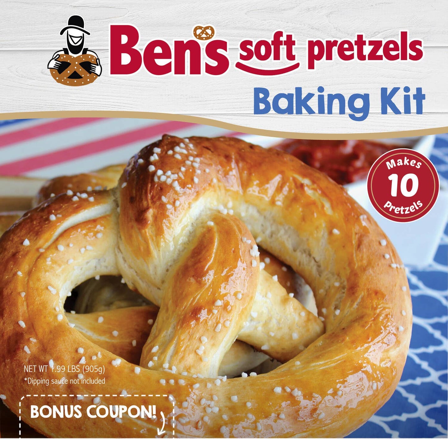 Ben's Soft Pretzels - Bake at Home Kit
