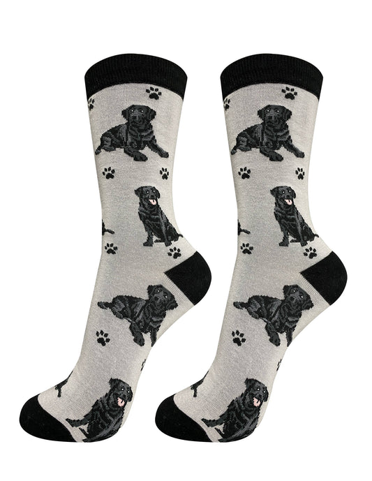 Labrador - Black - Fun Novelty Dog Socks - Unisex