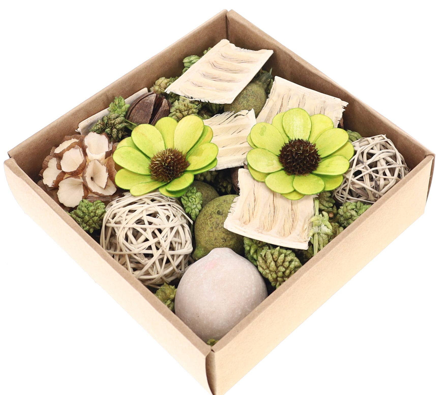 Secret Garden Kraft Box Potpourri