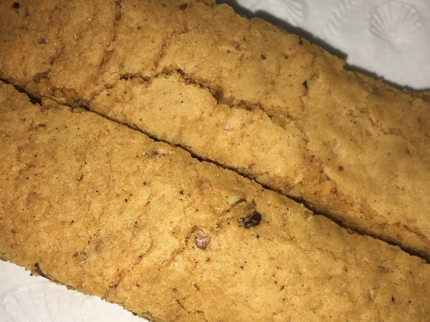 Pumpkin Spice Walnut Biscotti