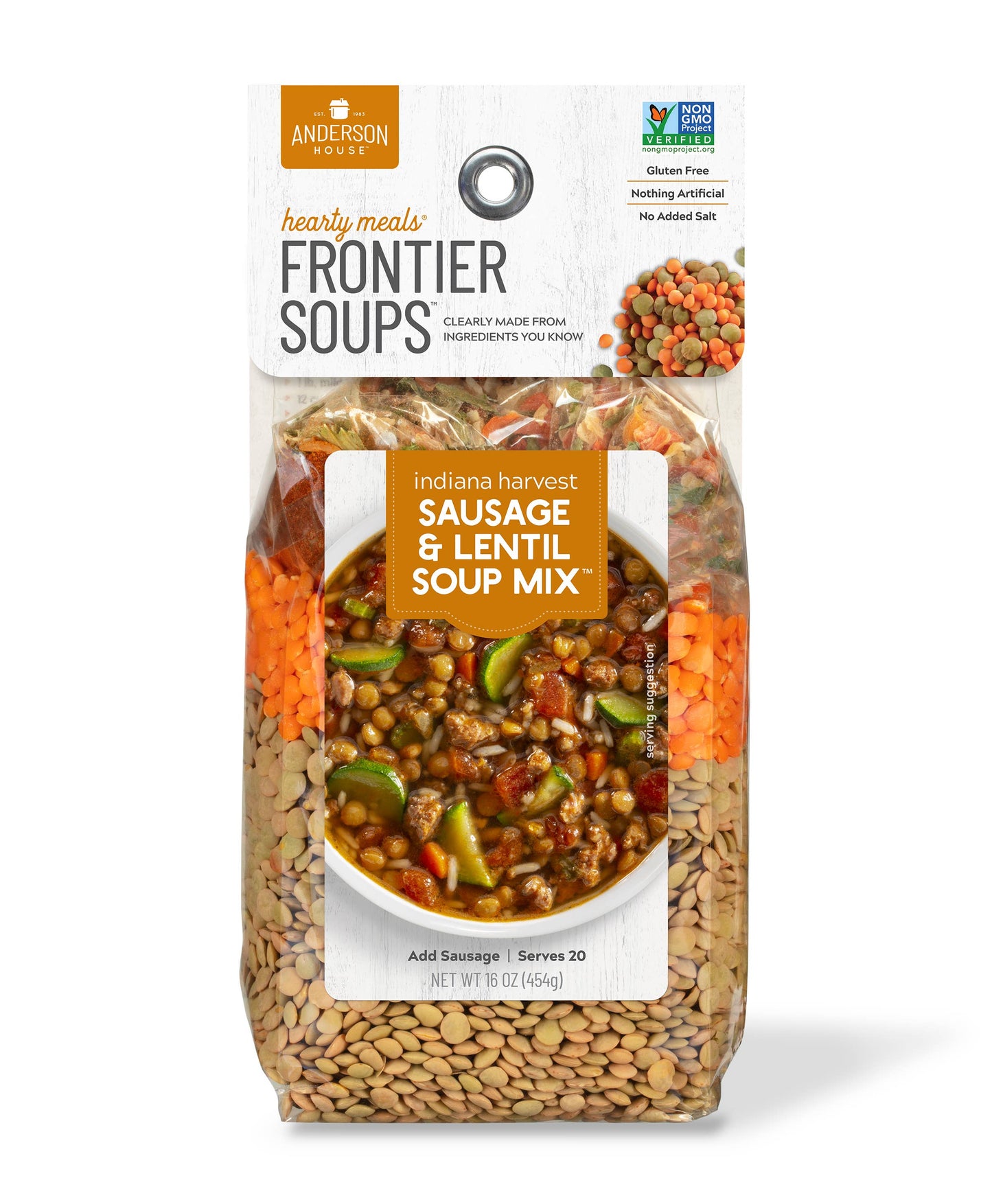 Indiana Harvest Sausage & Lentil Soup Mix