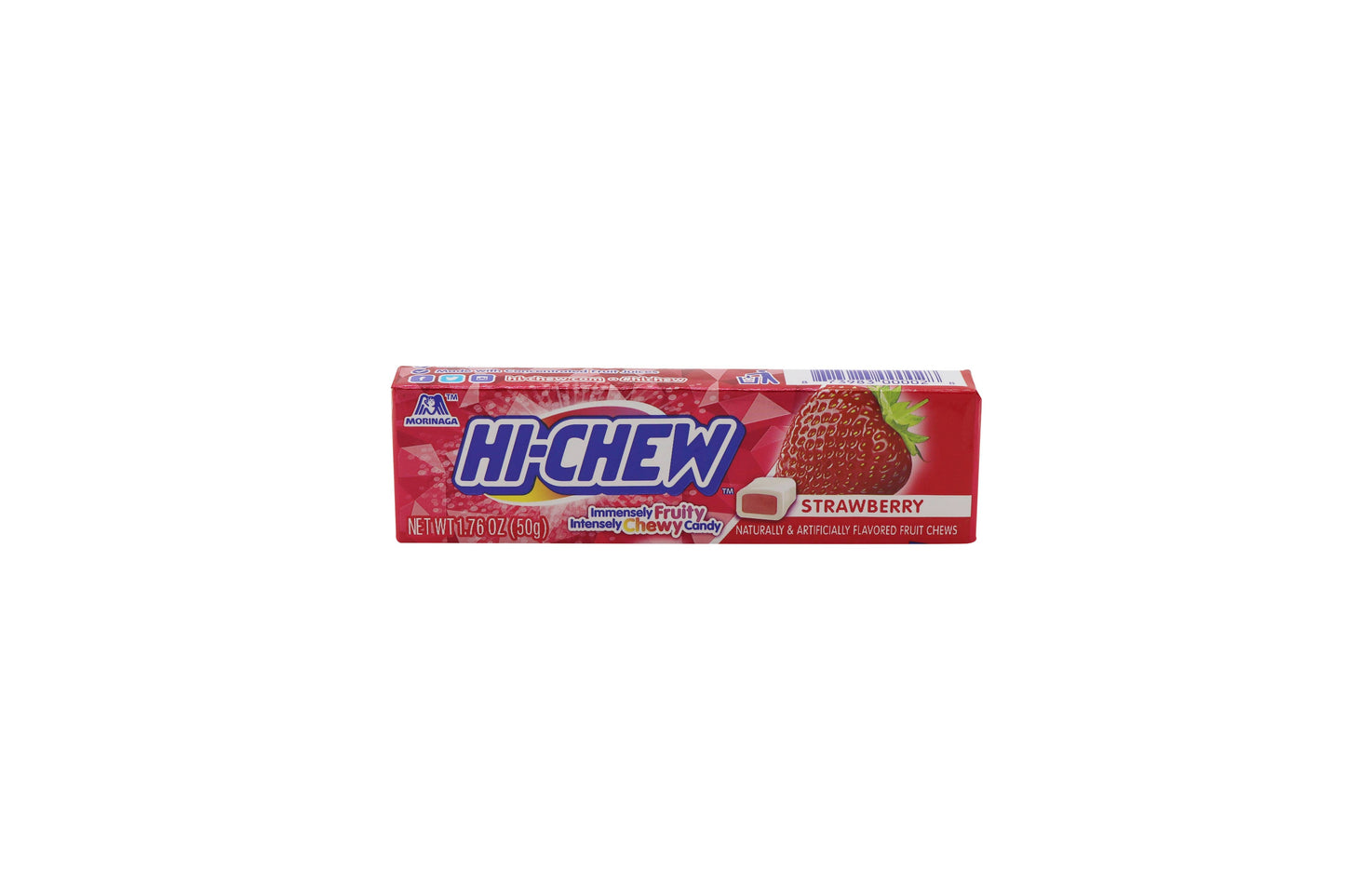 Hi-Chew Candy Strawberry Flavored, 15ct