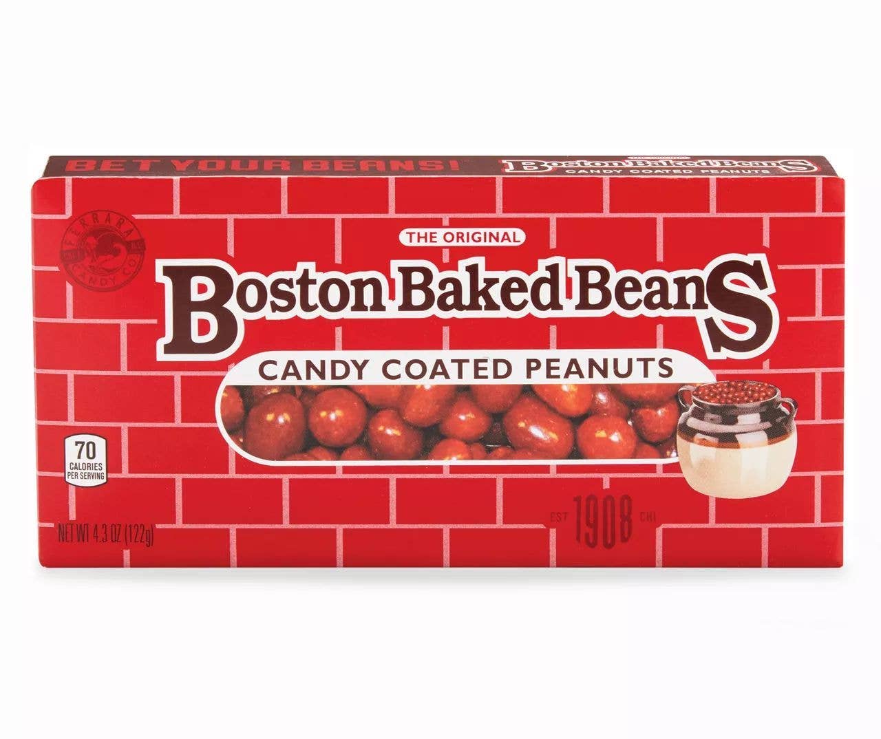 Boston Baked Beans Candy 4.3oz Theater Box, 12ct