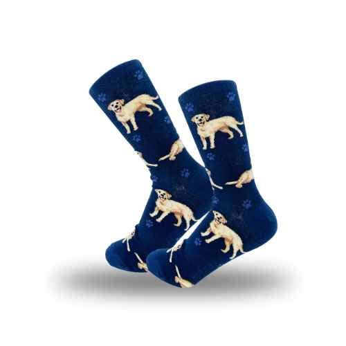 Labrador Yellow - Fun Novelty Dog Socks - Unisex