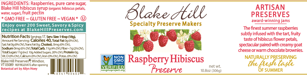 Raspberry Hibiscus Preserve