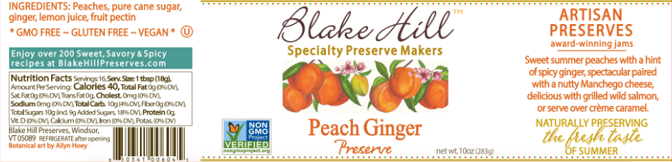 Peach Ginger Preserve