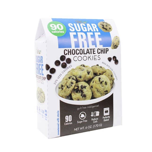 Sugar Free Cookies- Peanut Butter, Choc Chip, Salted Caramel