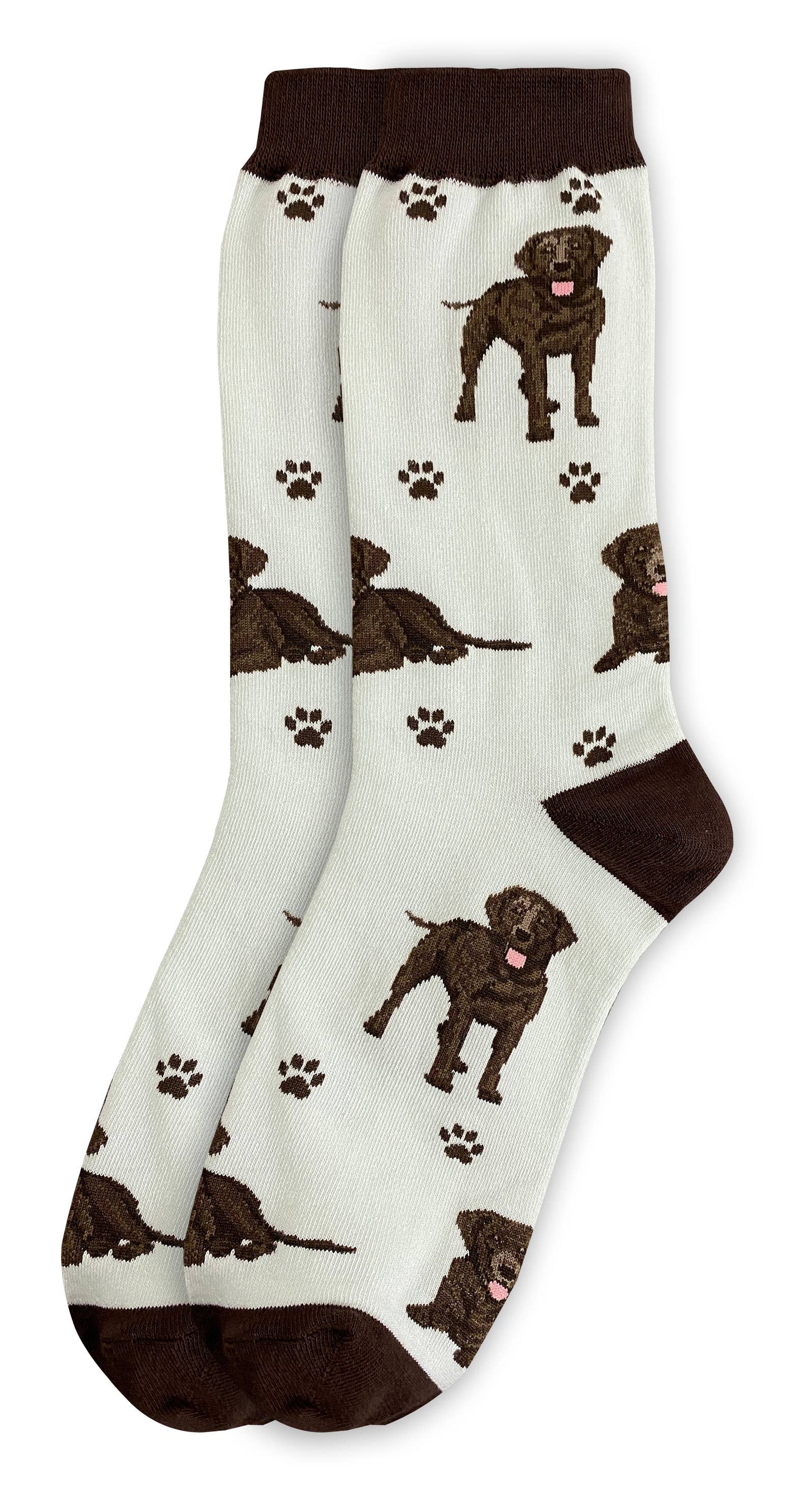 Chocolate Labrador Full Body Sock