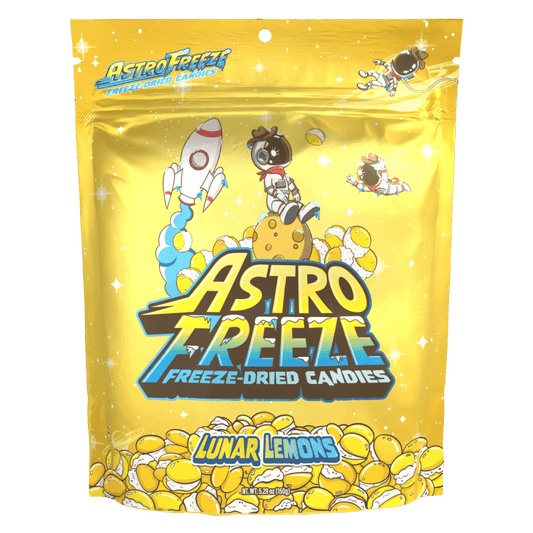 Astro Freeze, Lunar Lemons Freeze Dried Candy 5.29oz, 12ct