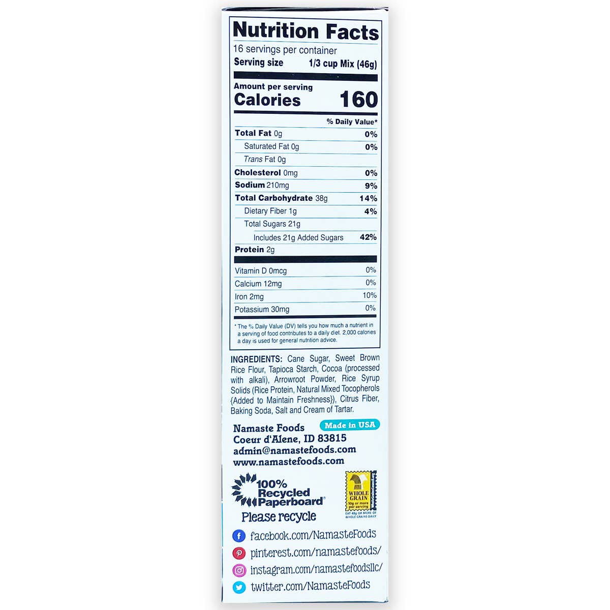 Gluten Free Chocolate Cake Mix