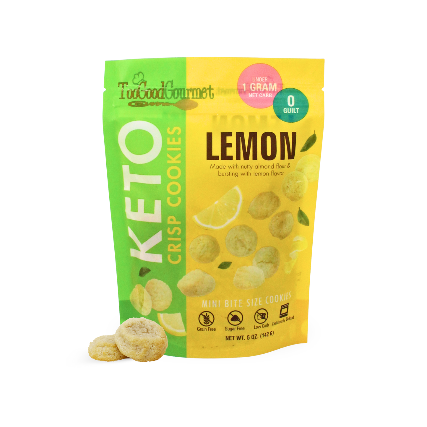 Keto Mini Cookies - Choco Chip, Bday, Peanut Butter, Lemon