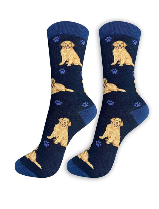 Golden Retriever - Unisex - Fun Novelty Dog Socks