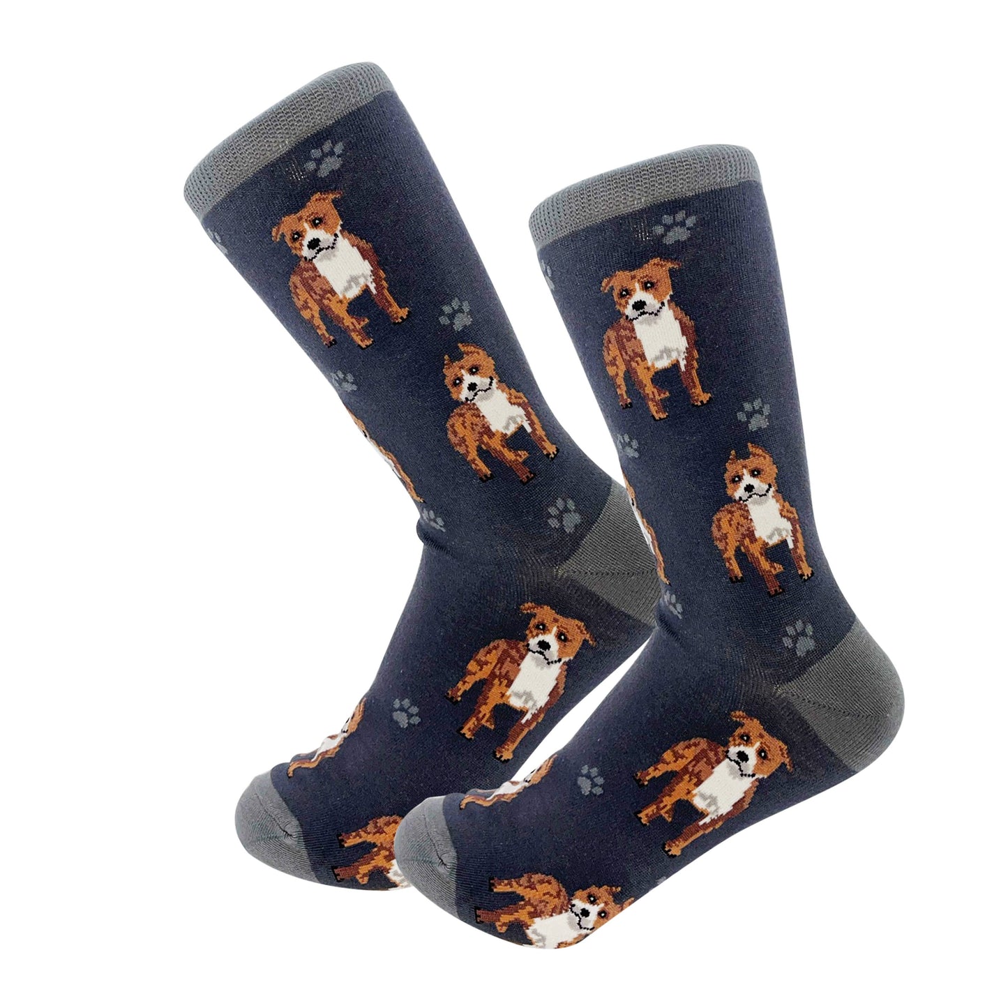 Pitbull Socks - Fun Novelty Dog Socks - Unisex