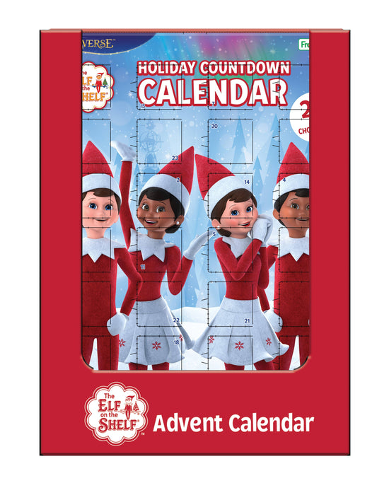 Elf on the Shelf Countdown Calendar, 12ct