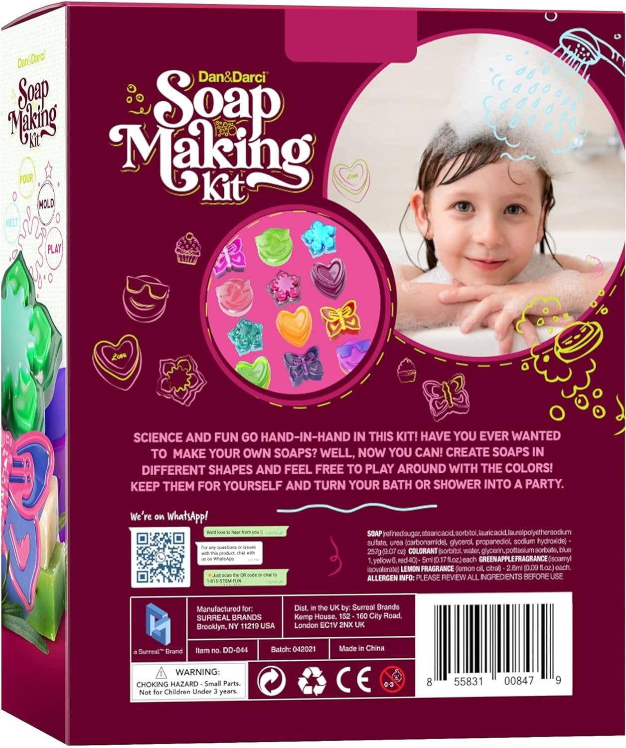 Dan&Darci Soap Making Kit for Kids