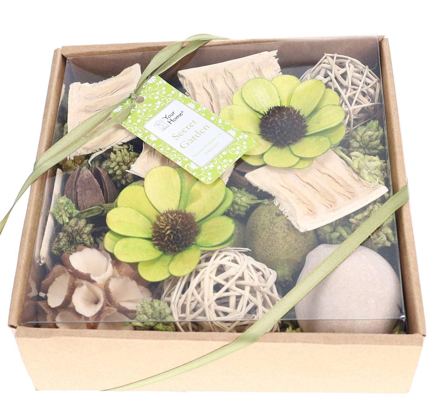 Secret Garden Kraft Box Potpourri