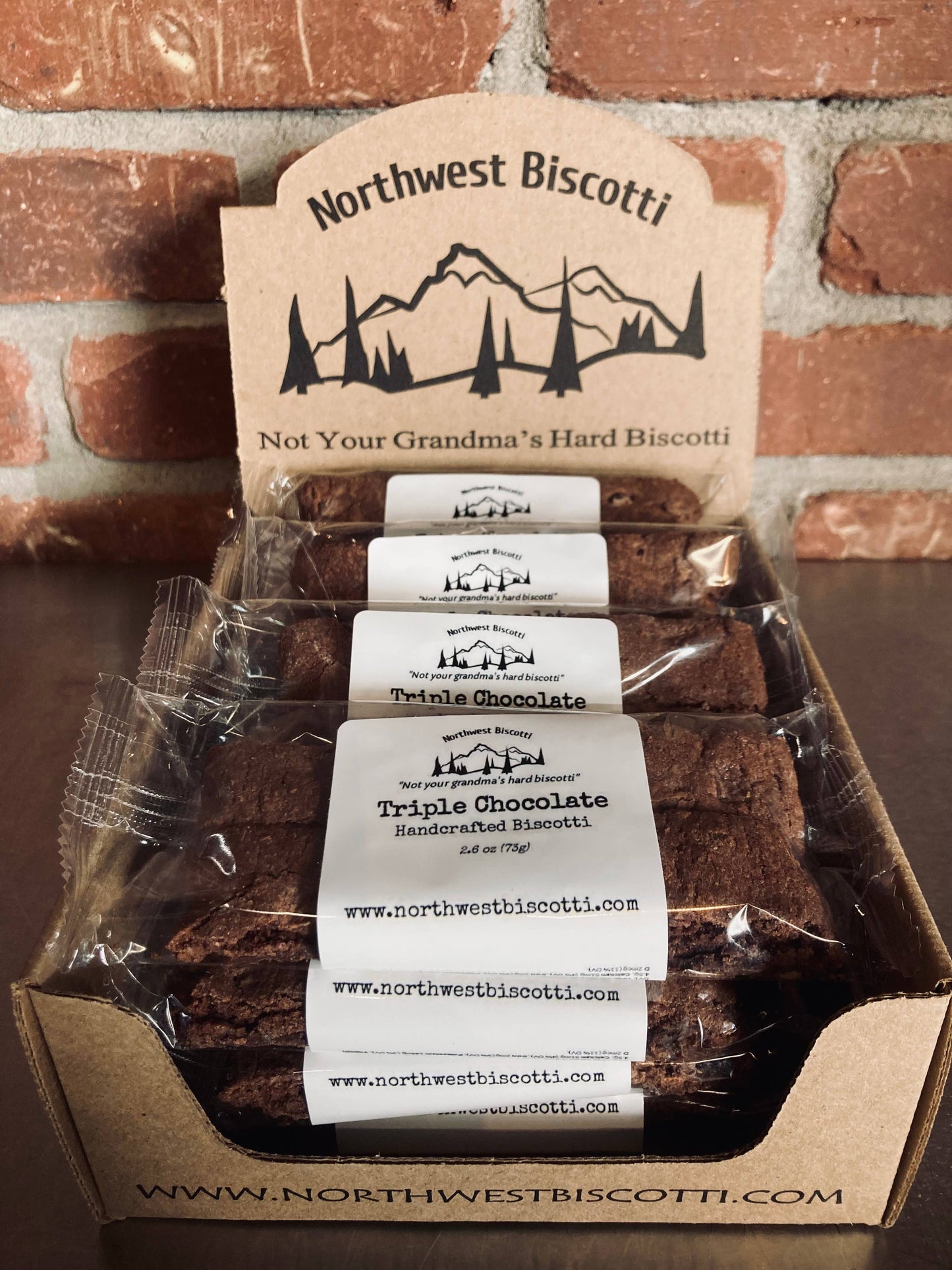 Triple Chocolate Biscotti