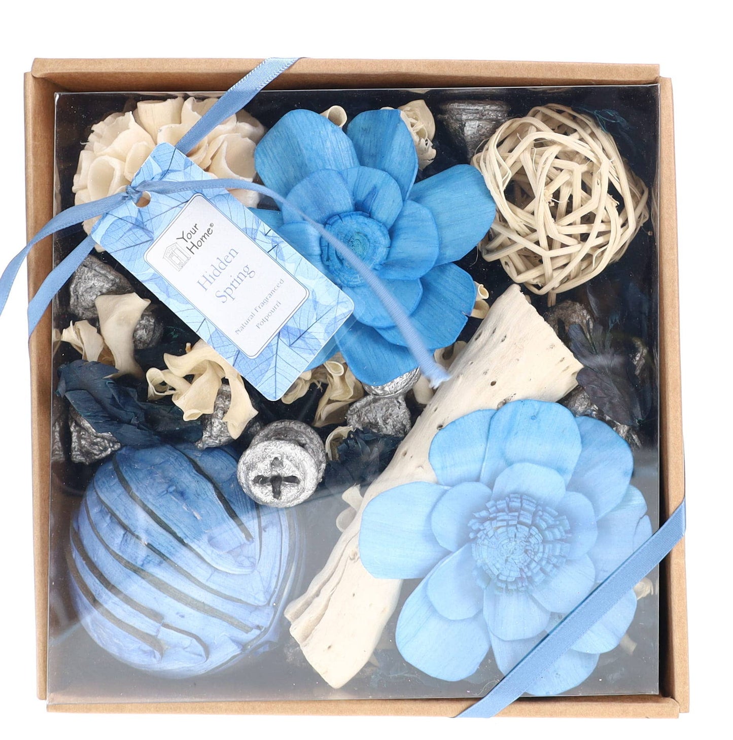 Hidden Spring Kraft Box Potpourri