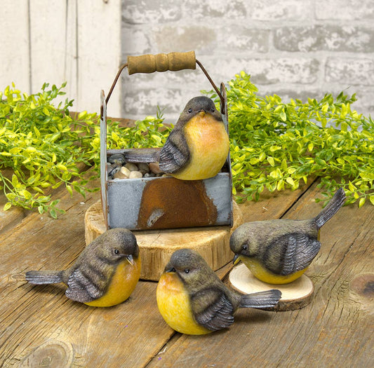 Large Resin Robin,  Assorted