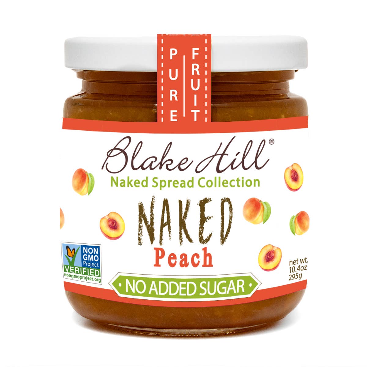 Naked Peach Spread - No Added Sugar